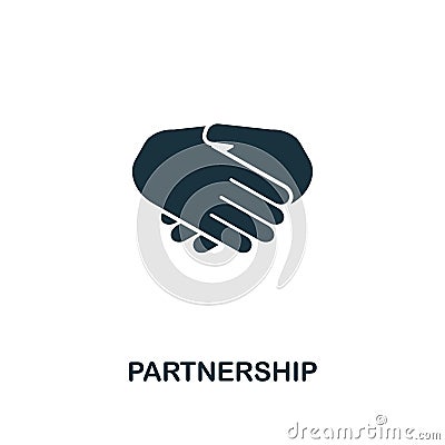 Partnership icon. Premium style design from advertising icon collection. UI and UX. Pixel perfect Partnership icon for web design Stock Photo