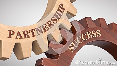 Partnership success concept Stock Photo