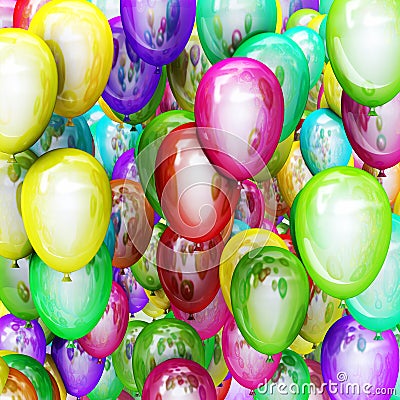 Party ballons Stock Photo