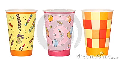 Party Cups Stock Photo