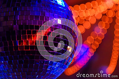 Party Disco Ball Stock Photo