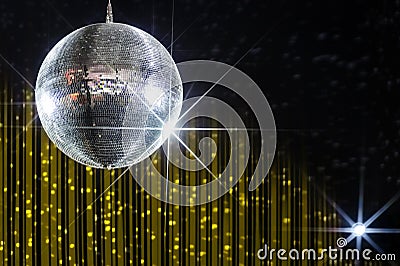 Party disco ball Stock Photo