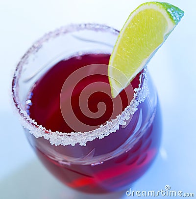 Party drink with lemon Stock Photo