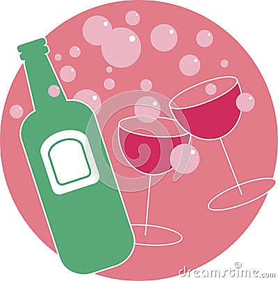 Party Drinks Stock Photo