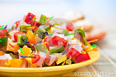 Party food Stock Photo