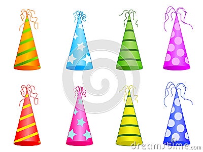 Party hats Stock Photo