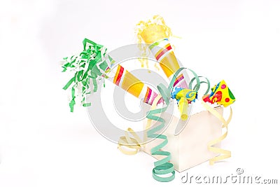 Party objects Stock Photo