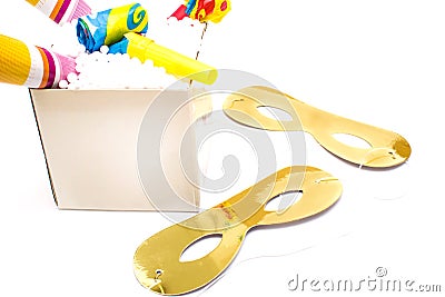 Party objects Stock Photo