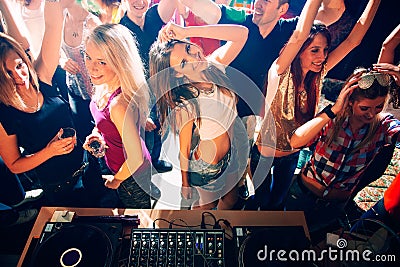 Party people Stock Photo