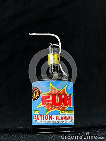 Party Popper, Low Grade Fireworks Editorial Stock Photo
