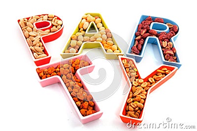 Party snacks Stock Photo