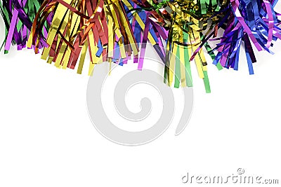 Party Streamers Stock Photo