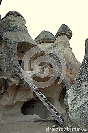 Pasabag in Cappadocia Stock Photo