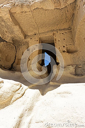 Pasabag, its famous fairy chimneys in Goreme Valley, Cappadocia Stock Photo