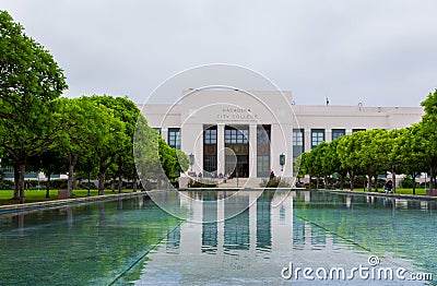 Pasadena City College Editorial Stock Photo