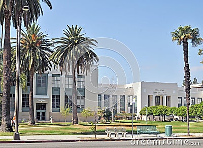 Pasadena City College Editorial Stock Photo