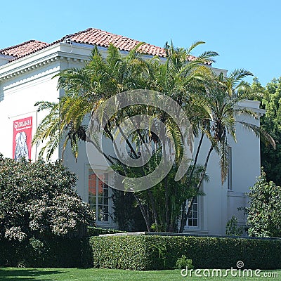 View of The Huntington Botanical Gardens Editorial Stock Photo