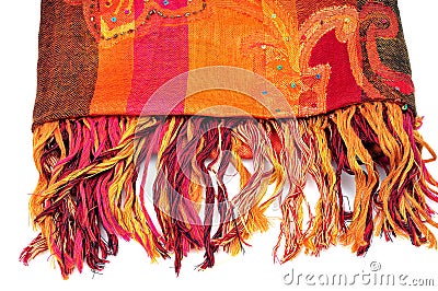 Pashmina shawl Stock Photo