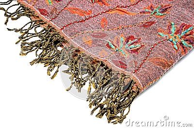 Pashmina shawl Stock Photo