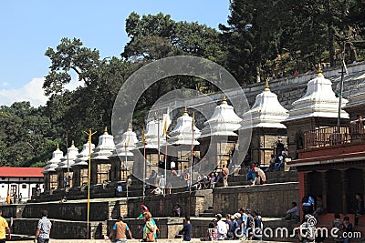 Pashupatinath Temple. Editorial Stock Photo