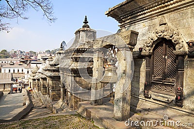 Pashupatinath Temple, Kathmandu, Nepal Stock Photo