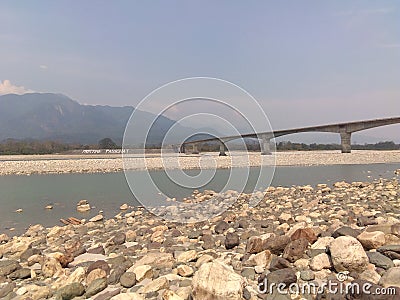 Pasighat - A tourism site in Arunachal pradesh Editorial Stock Photo