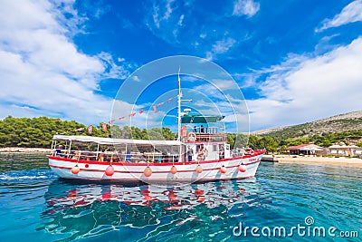 Passage boat Editorial Stock Photo