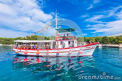 Passage boat Editorial Stock Photo