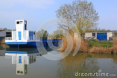 Passage boat Stock Photo