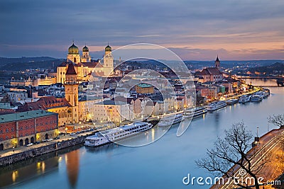 Passau. Stock Photo