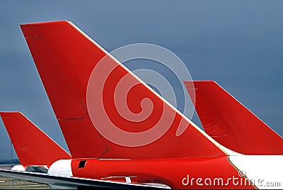 Passenger Aircraft Stock Photo