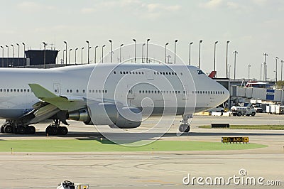 Passenger aircraft Stock Photo