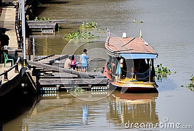 Passenger boats or boat tours Editorial Stock Photo