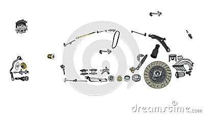 Oil Filter Assembly Animation with Exploded View Stock Footage - Video of inside, spare: 128499290 Oil Filter Assembly Animation with Exploded View Stock Footage - Video of inside, spare: 128499290