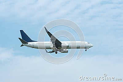 Passenger plane Stock Photo