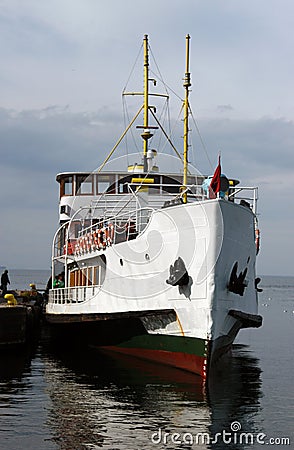 Passenger Ship Stock Photo