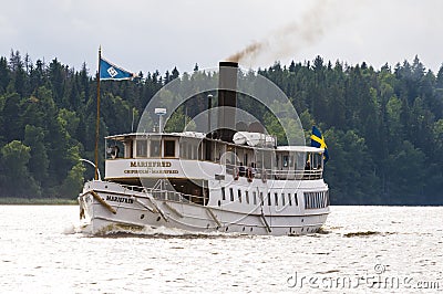 Passenger steamer S/S Mariefred Editorial Stock Photo