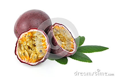 Passion fruit Stock Photo