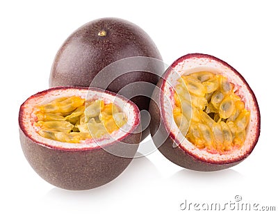 Passion fruits Stock Photo