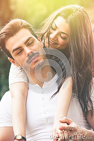 Passion and harmony. Relationship. Love and happiness. Stock Photo