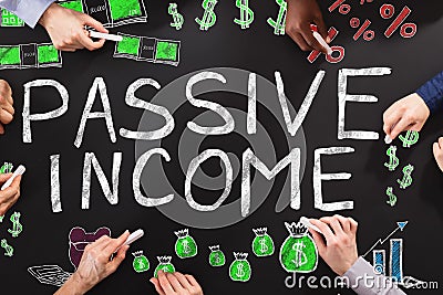 Passive Income Concept Stock Photo