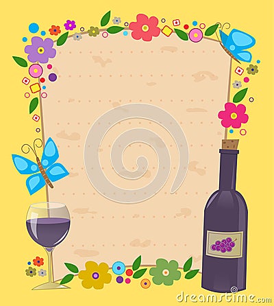 Passover Invitation Vector Illustration