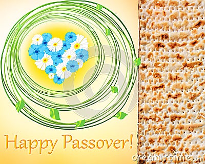 Passover - spring holiday in Judaism Stock Photo