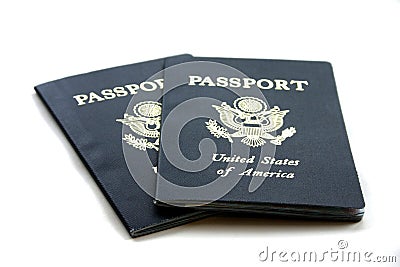 Passports Stock Photo