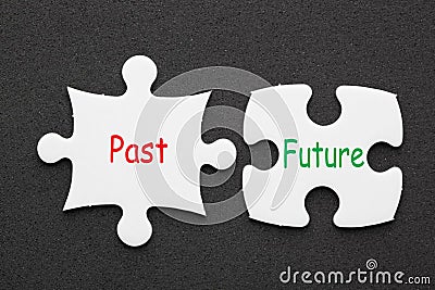 Past Future Concept Stock Photo