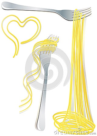 Pasta Vector Illustration