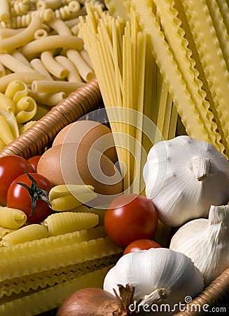 Pasta Fixings 4 Stock Photo