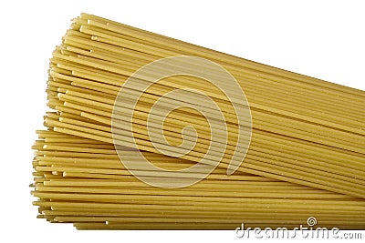 Pasta isolated Stock Photo