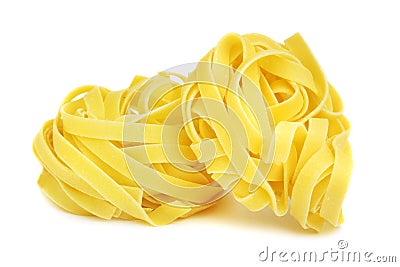 Pasta isolated on white Stock Photo