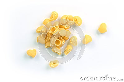 Pasta Pipe Rigate Stock Photo